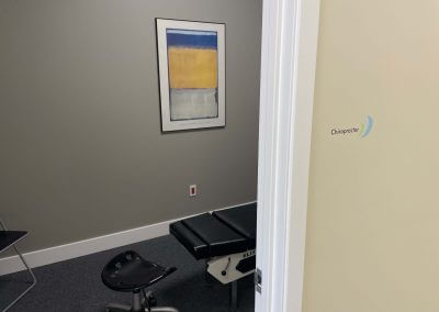 Chiropractor Treatment Room at LiveWell