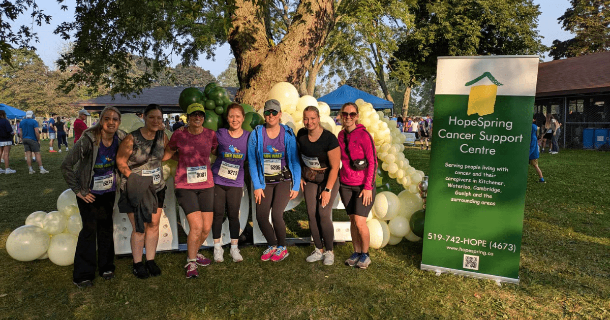 LiveWell Team at the KW Kids with Cancer Run & Walk