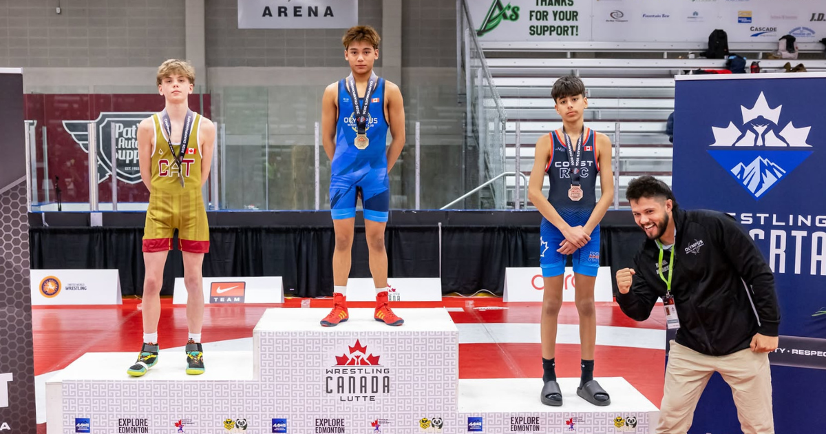 Jude won GOLD qualifying for Team Canada
