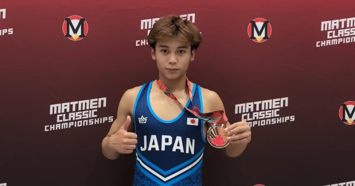 Jude at the Matmen Competition