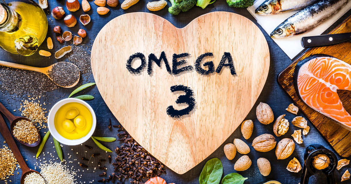 Photo of food rich in omega 3